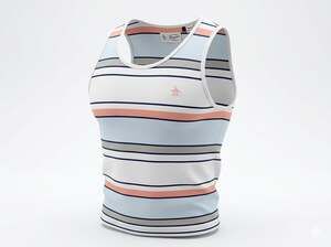 Original Penguin Women's Striped Tennis Tank Top